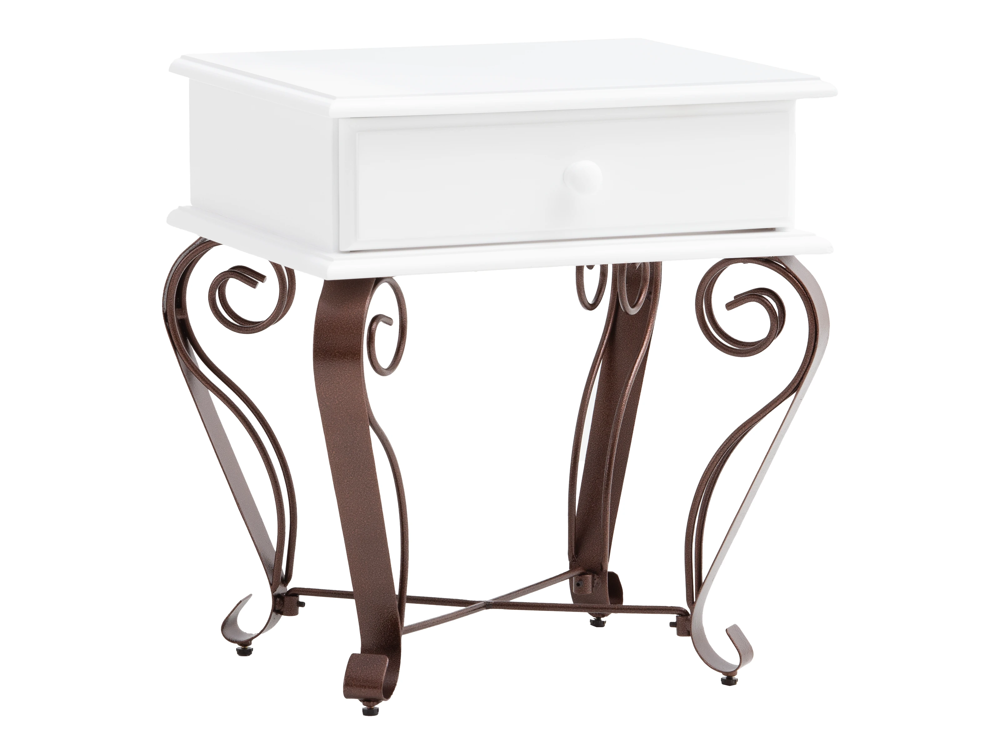 Nachttisch Byzanz weiß