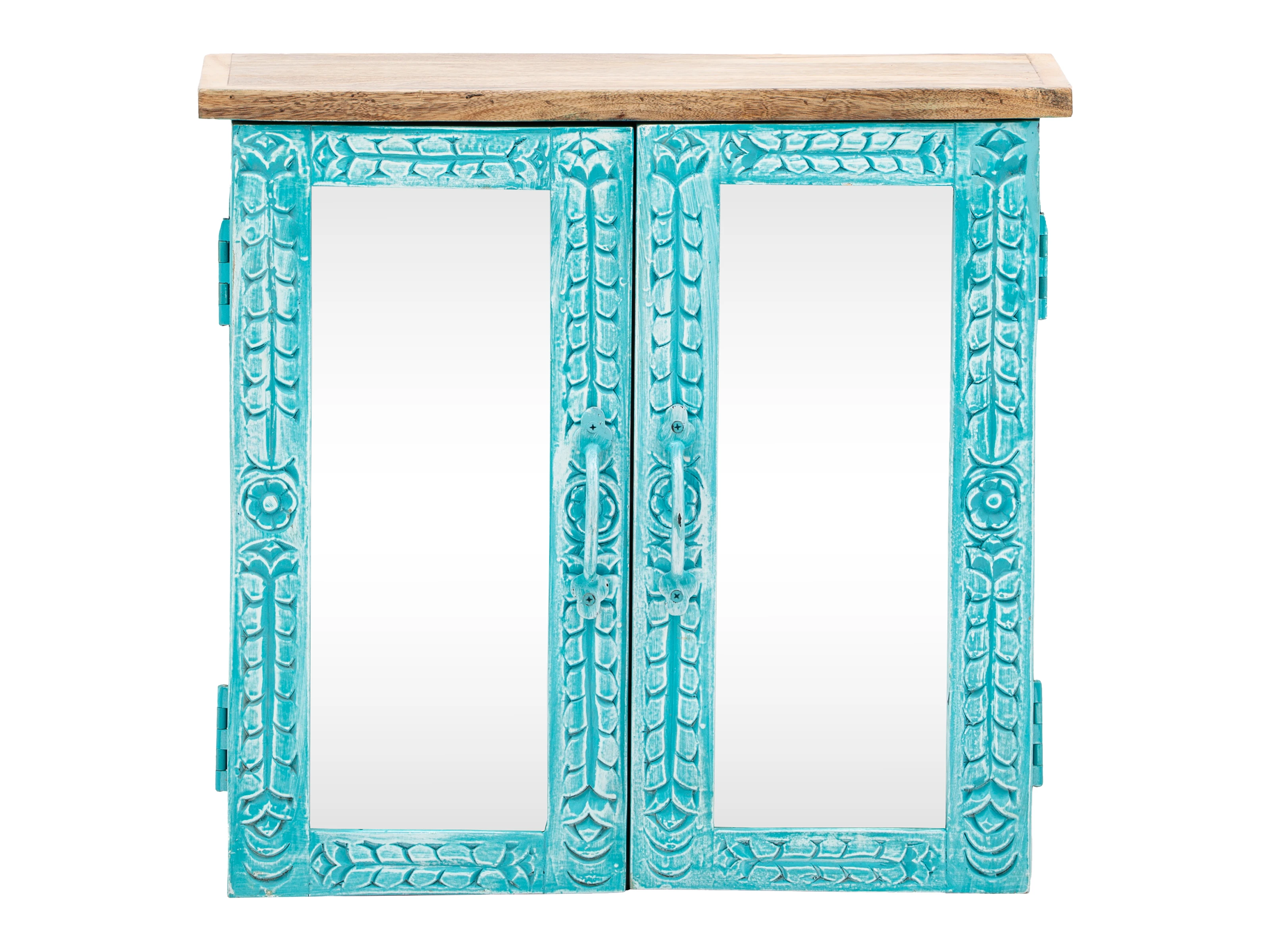Spiegelschrank Santa Cruz blau