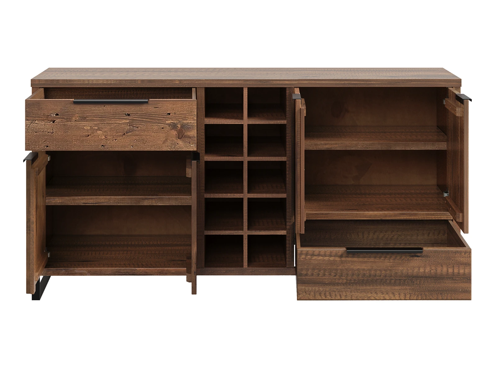 Wohnwand Sydney Pinie 3tlg.