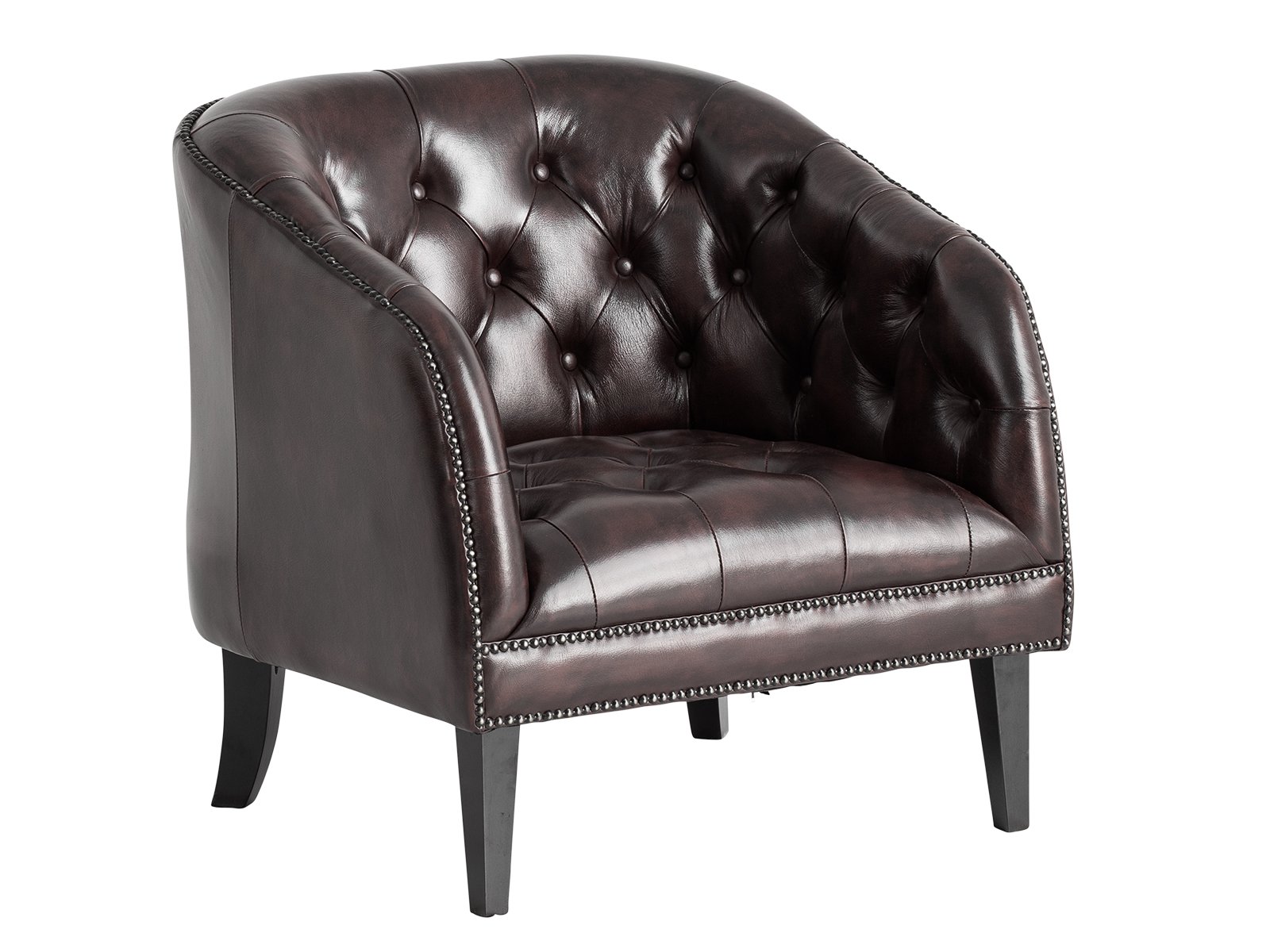 Sessel Chesterfield Oakland Echtleder