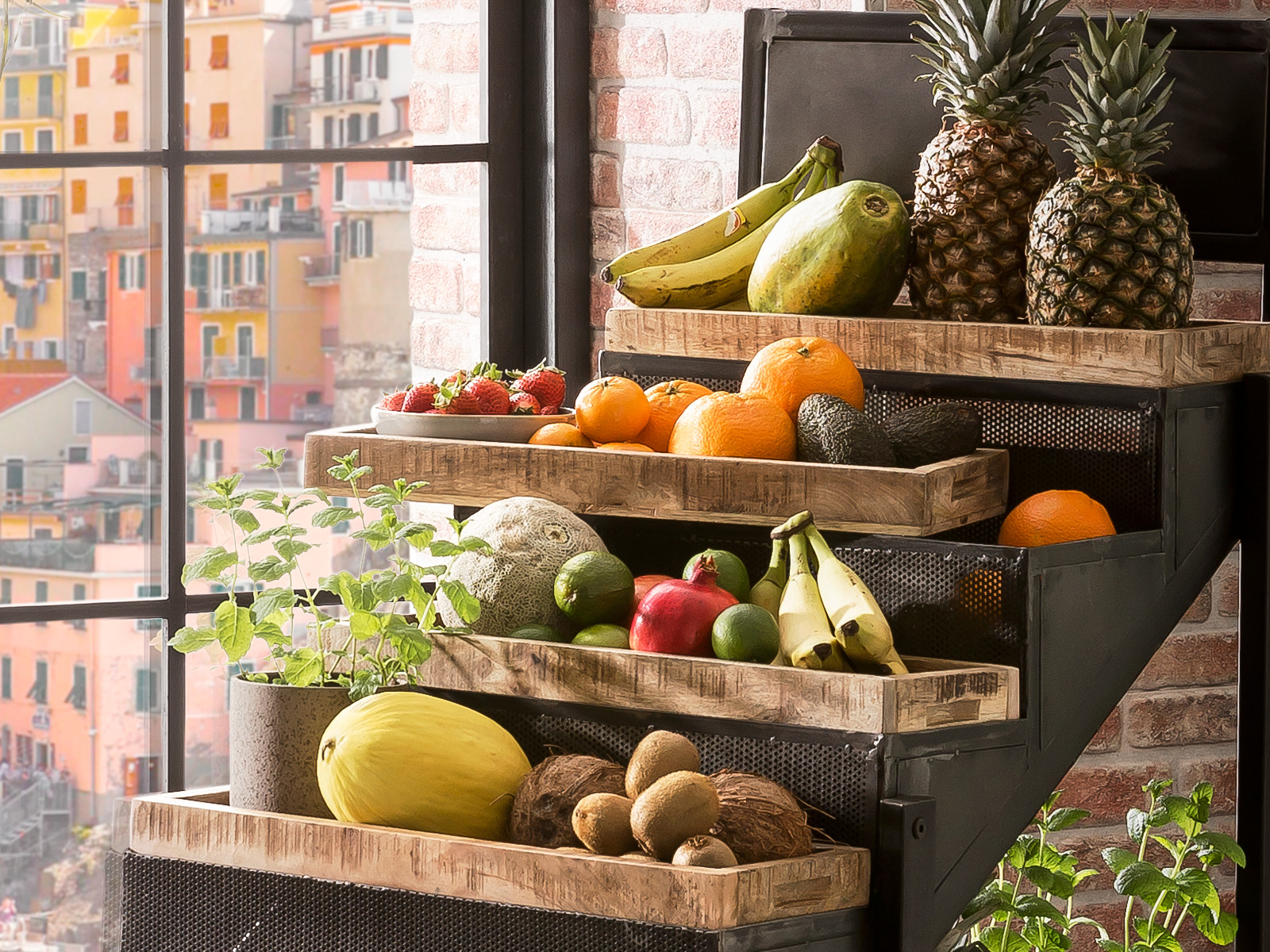 Konsolentisch Marktwagen Leeds