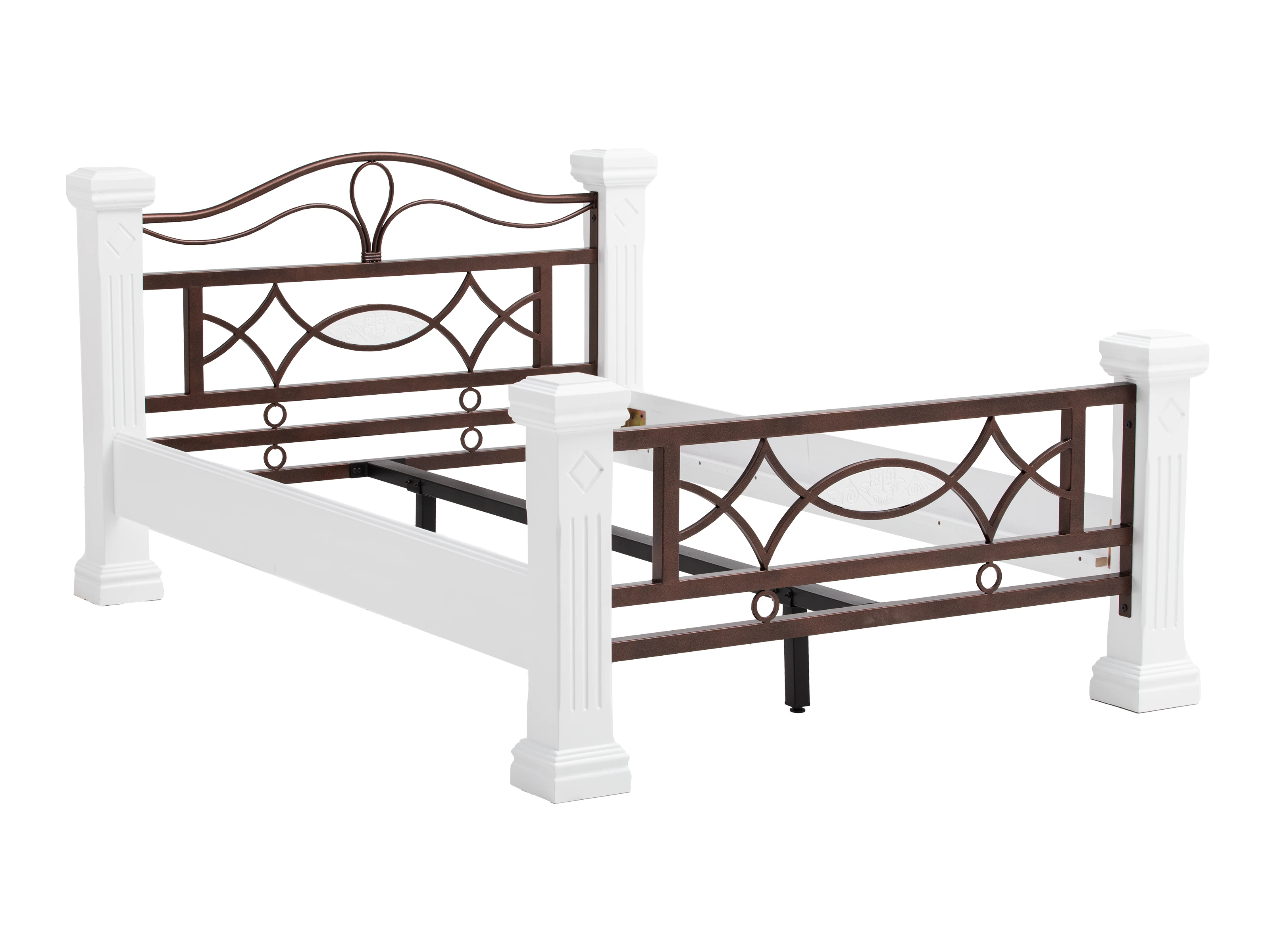 Bett Byzanz 200x200 weiß