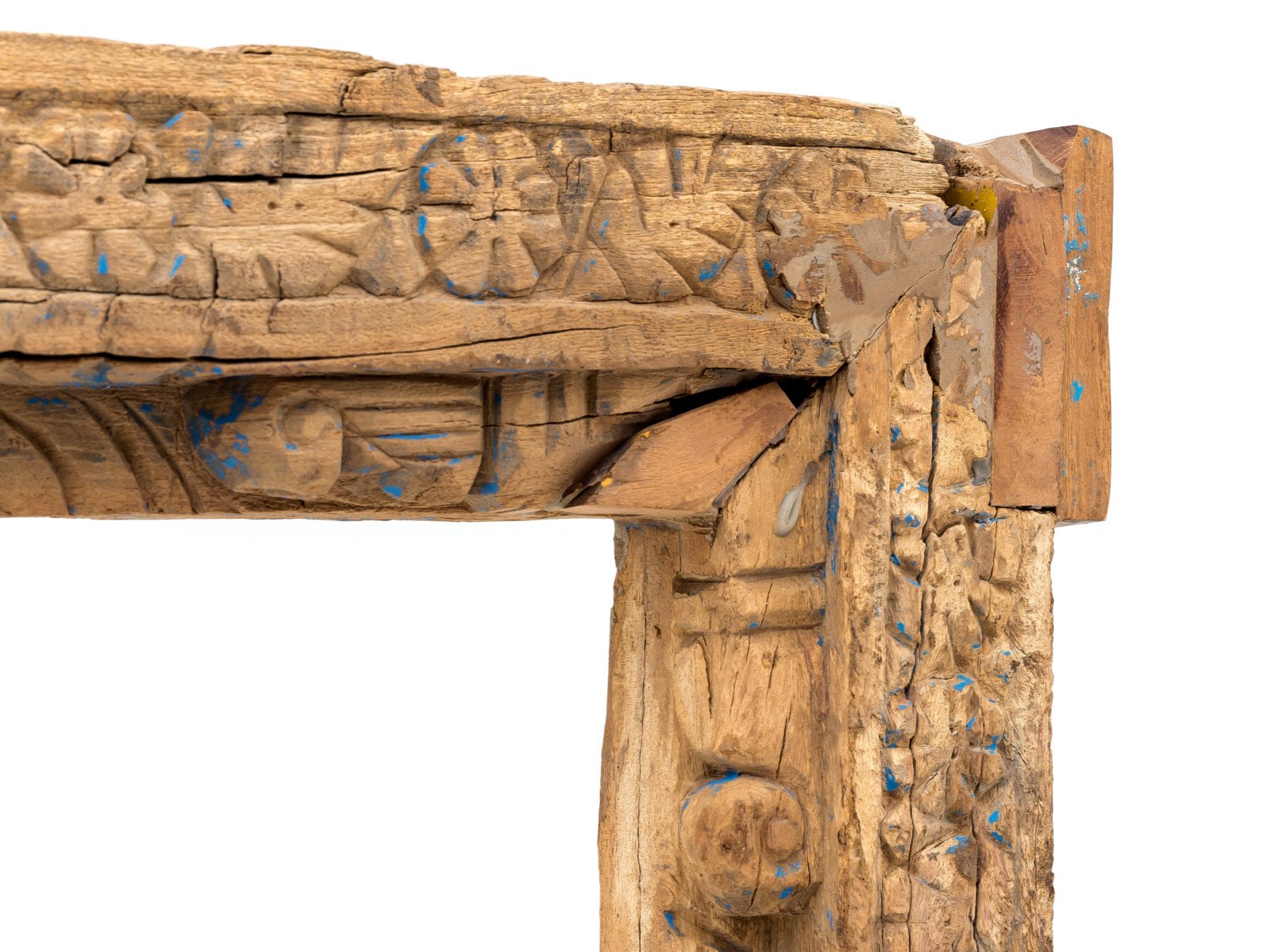 Flur Garderobe Kavali Holz - recyceltes Altholz 100x180x50 Detailbild