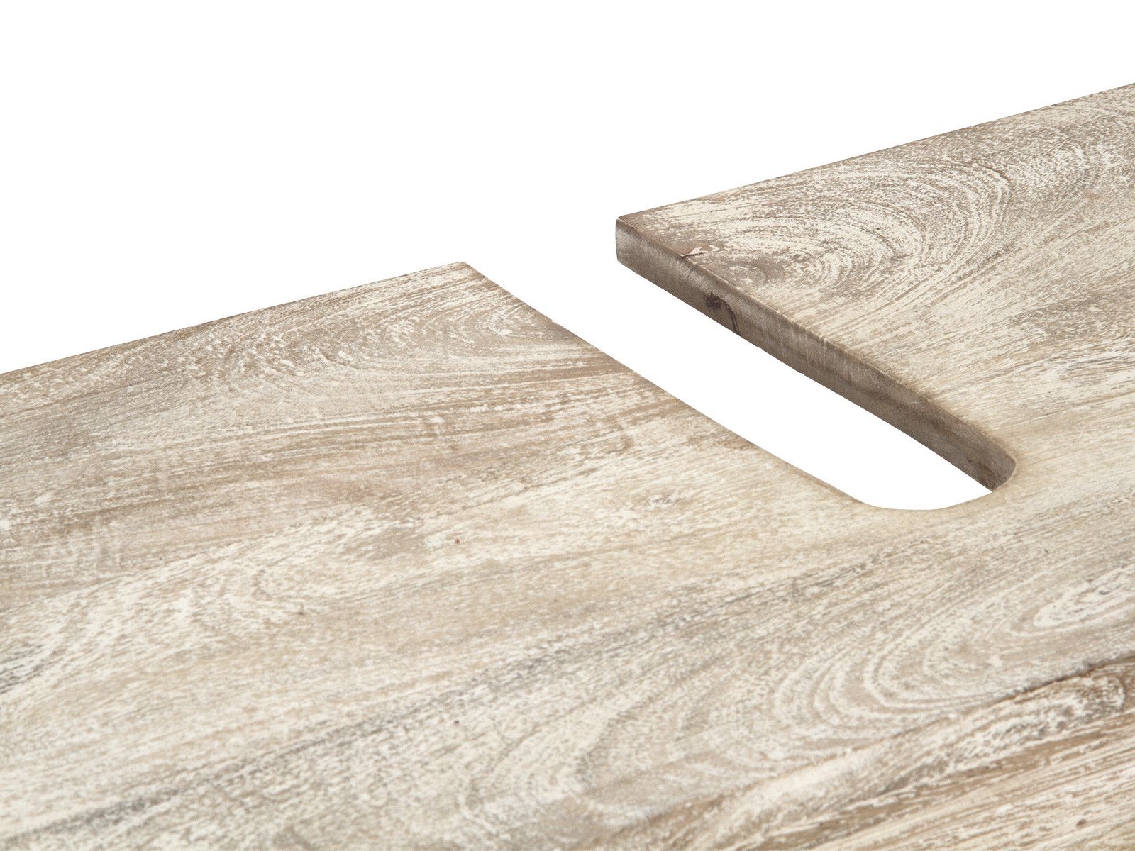 Waschbeckenunterschrank Patina Holz - Mango 73x61x33