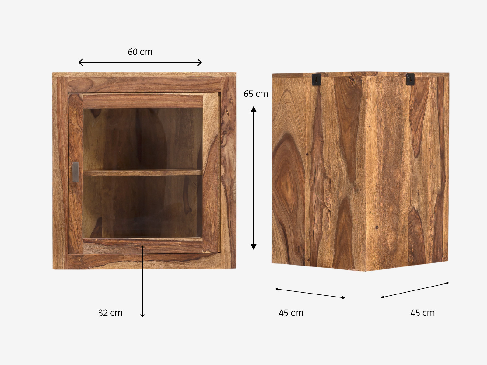Badmöbel Eckschrank-Set Lagos 